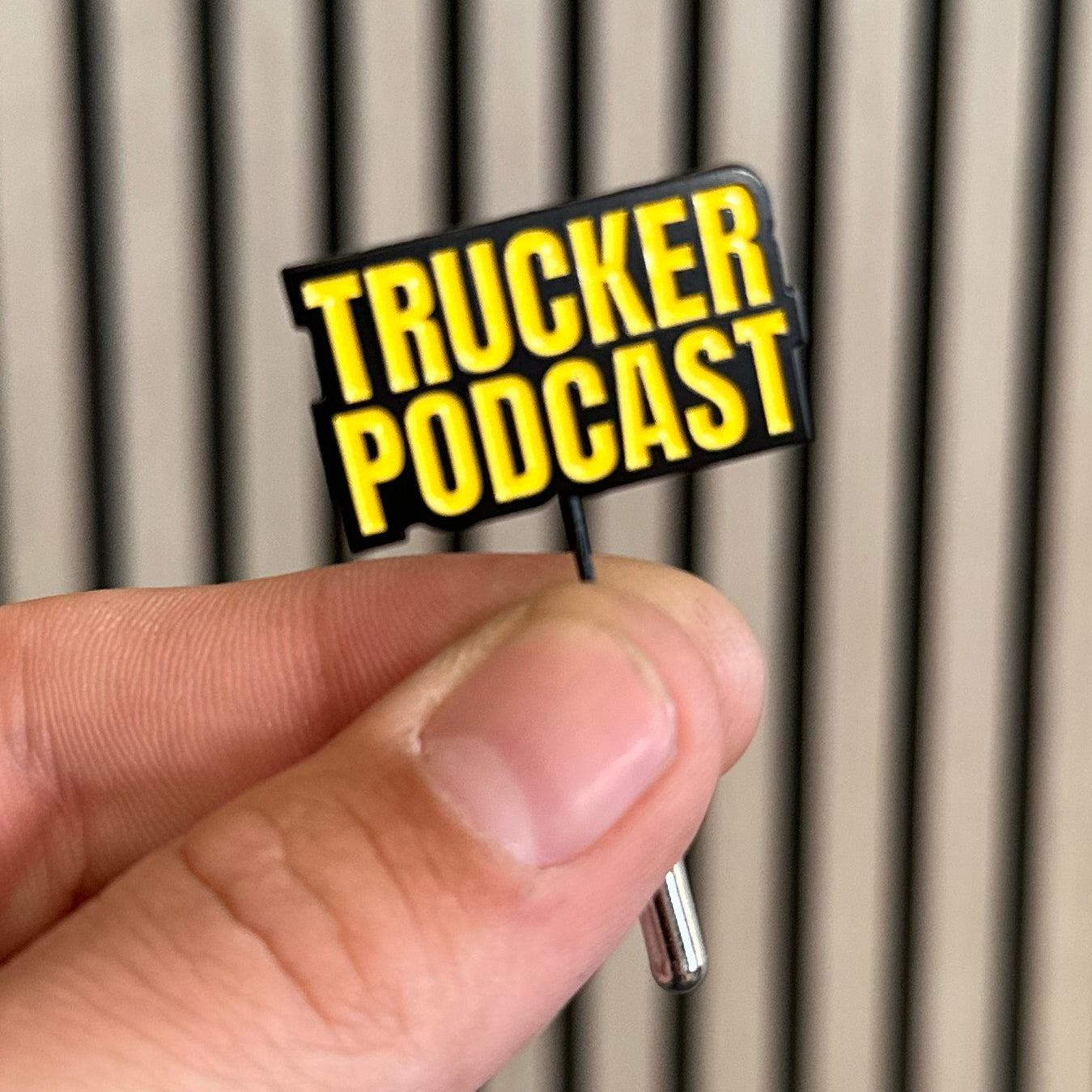 TRUCKERPODCAST Pin